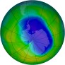 Antarctic Ozone 1993-11-14